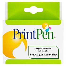 HP 920 XL CD975AE Siyah Muadil Kartuş