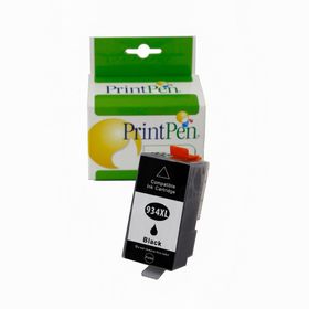 HP 934XL C2P23AE Siyah Muadil Kartuş