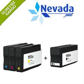HP 950XL-951XL Muadil Kartuş Seti