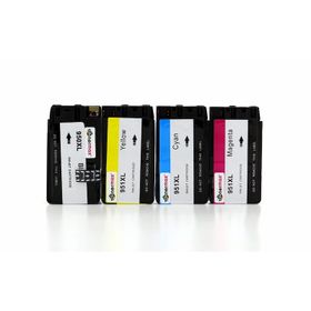 HP 950XL 951XL Tüm Renkler Muadil Kartuş Seti
