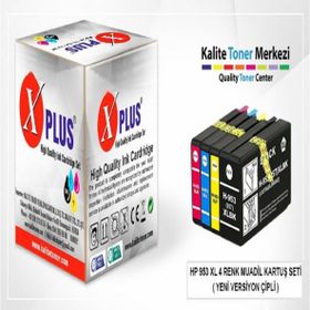 HP 953xl 4 Renk Muadil Kartuş Takım