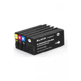 HP 953XL 710 8720 7720 8210 4 Renk Muadil Kartuş