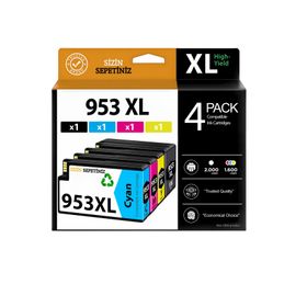 HP 953XL 710 8720 7720 8210 4 Renk Muadil Kartuş