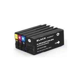 HP 953XL 710 8720 7720 8210 4 Renk Muadil Kartuş