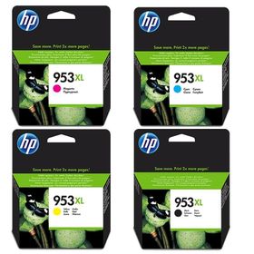 HP 953XL 7720-8740 Sarı Kırmızı Mavi Siyah Orjinal Kartuş Seti