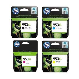 HP 953XL 7720-8740 Sarı Kırmızı Mavi Siyah Orjinal Kartuş Seti