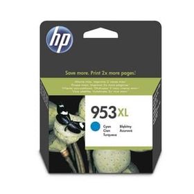 HP 953XL-F6U16AE Yüksek Kapasiteli Mavi Orijinal Kartuş