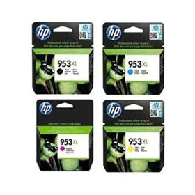 HP 953XL4 Renkset Sarı Siyah Kartuş