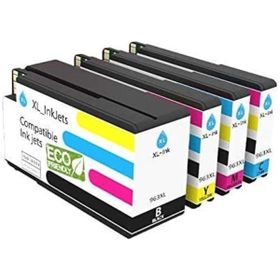 HP 963 4 Renk Muadil Kartuş Pro Set
