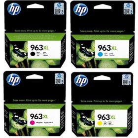 HP 963XL 4'lü Set Yüksek Kapasite Renkli Kartuş