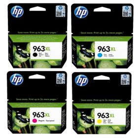 HP 963XL 9010-9015 Sarı Kırmızı Mavi Siyah Orjinal Kartuş Seti