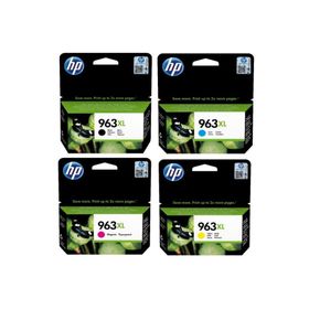 HP 963XL 9010-9015 Sarı Kırmızı Mavi Siyah Orjinal Kartuş Seti