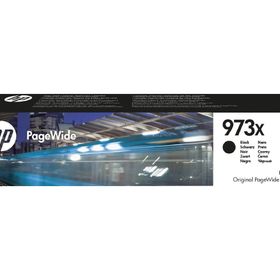 HP 973X Siyah Yüksek Kapasiteli Orijinal PageWide Kartuşu
