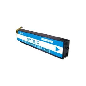 HP 981A-J3M68A Mavi Muadil Kartuş