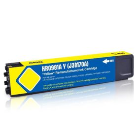 HP 981A-J3M70A Sarı Muadil Kartuş