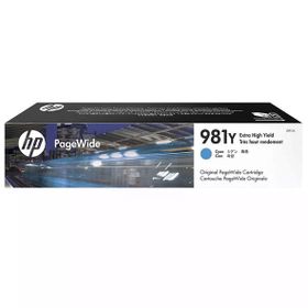 HP 981Y-L0R13A Extra Yüksek Kapasiteli Mavi Orijinal Kartuş