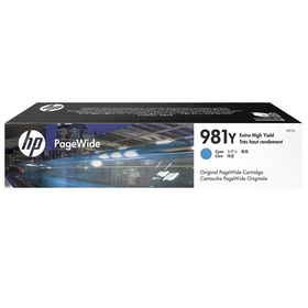 HP 981Y-L0R13A Extra Yüksek Kapasiteli Mavi Orijinal Kartuş