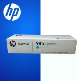 HP 981YC-L0R17YC Extra Yüksek Kapasiteli Mavi Orijinal Kartuş