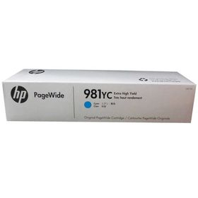 HP 981YC-L0R17YC Extra Yüksek Kapasiteli Mavi Orijinal Kartuş