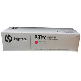 HP 981YC-L0R18YC Extra Yüksek Kapasiteli Kırmızı Orijinal Kartuş