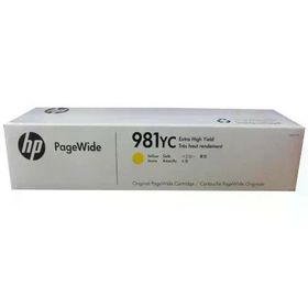 HP 981YC-L0R19YC Extra Yüksek Kapasiteli Sarı Orijinal Kartuş