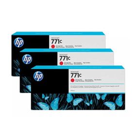 HP B6Y32A 771C 3'lü 775 ml Kromatik Kırmızı Designjet Kartuş