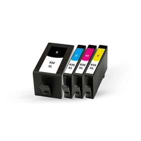 HP BK 934/935XL 4 Adet Uyumlu Muadil Kartuş Takım