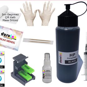 HP C4485 C4500 C4580 4x100 ml Uyumlu Kartuş Mürekkep Dolum Seti