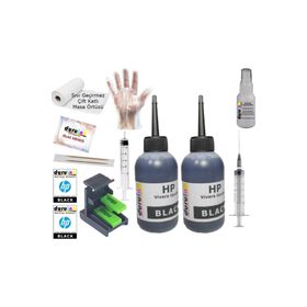 HP C4650 C4670 C4680 Siyah 2x100 ml Uyumlu Kartuş Mürekkep Dolum Seti