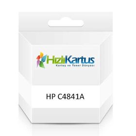 HP C4841AE 10 Mavi Muadil Kartuş