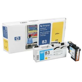 HP C4963A 83 UV Sarı Baskı Kafası ve Baskı Kafası Temizleyicisi