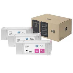 HP C5068A Kırmızı DesignJet 5500 Serisi3' lü Set Kartuş