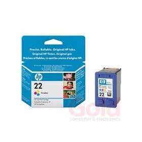 HP C9352A 22 Renkli Mürekkep Kartuşu
