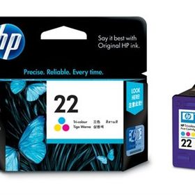 HP C9352A 22 Renkli Mürekkep Kartuşu