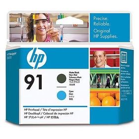 HP C9460A 91 Mat Siyah ve Mavi Baskı Kafası