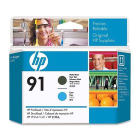 HP C9460A 91 Mat Siyah ve Mavi Baskı Kafası