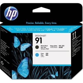 HP C9460A 91 Mat Siyah ve Mavi Baskı Kafası