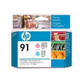 HP C9462A 91 Açık Kırmızı ve Açık Mavi Baskı Kafası