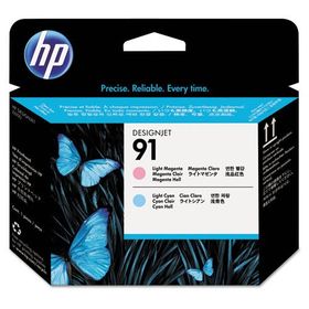 HP C9462A 91 Açık Kırmızı ve Açık Mavi Baskı Kafası