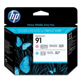 HP C9462A 91 Açık Kırmızı ve Açık Mavi Baskı Kafası
