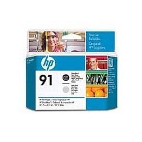 HP C9463A 91 Siyah Fotoğraf ve Açık Gri Baskı Kafası
