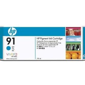 HP C9467A 91 Cyan Mavi 775 ml Plotter Kartuşu