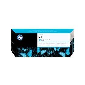 HP C9470A 91 Light Cyan Açık Mavi 775 ml Plotter Kartuşu