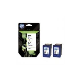HP C9503AE 57 2'li Paket Color Renkli Kartuş