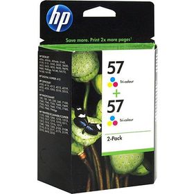 HP C9503AE 57 2'li Paket Color Renkli Kartuş