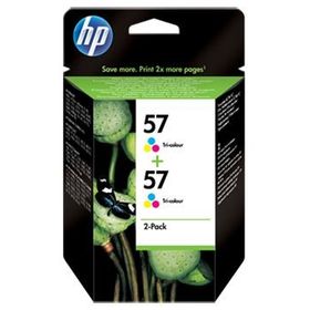 HP C9503AE 57 2'li Paket Color Renkli Kartuş
