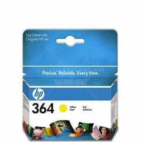 HP CB320EE 364 Sarı Mürekkep Kartuşu