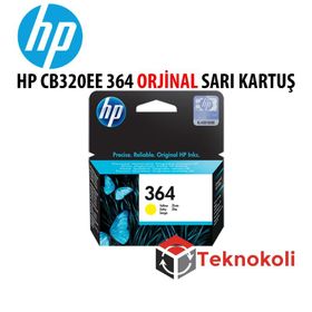 HP CB320EE 364 Sarı Mürekkep Kartuşu