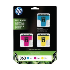 HP CB333EE 363 3 Renk Multipack Cyan-Magenta-Yellow Mavi-Kırmızı-Sarı Kartuş