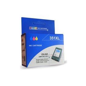 HP CB338E BK 351XL Sıfır Renkli Yüksek Kapasite Muadil Kartuş